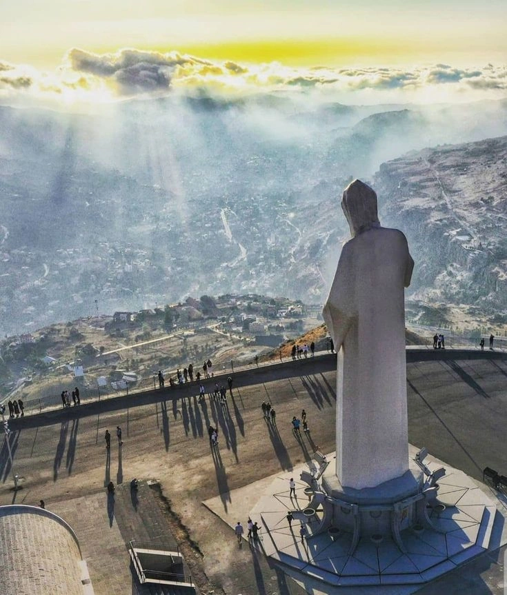 Annaya monastery and natural landscape in Jbeil region Lebanon