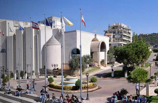 Notre Dame University Louaize campus in Zouk Mosbeh Keserwan